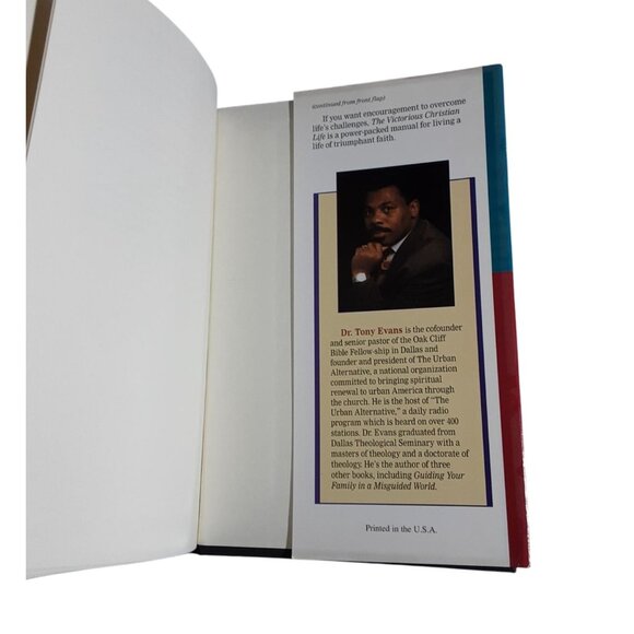 The Victorious Christian Life By Dr. Tony Evans Hardcover Spiritual Guide Religi - Picture 11 of 11